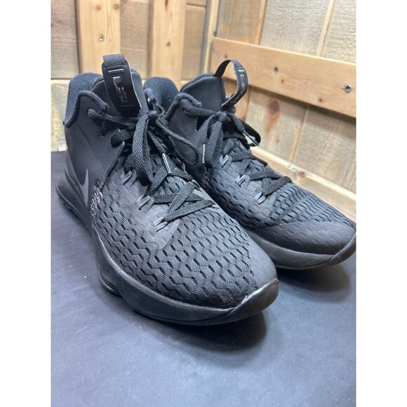 Nike LeBron Witness 5 Black Basketball Shoes Mens Size 10 Lightweight Breathable main image 8